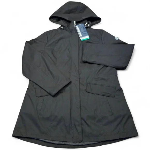 Lands' End Women's Black 3-in-1 Jacket System NEW With Tags Size XL - Picture 4 of 16